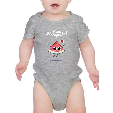 

Buon Ferragosto Cute Melon Bodysuit Infant -Image by Shutterstock Newborn