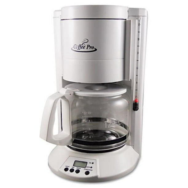 Original Gourmet Food Co. CP330W Home/Office 12Cup Coffee Maker, White