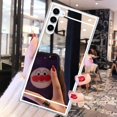 thumbnail image 6 of for Galaxy S23 Makeup Mirror Case for Girls Women for Samsung Galaxy S23 Clear Case TPU Luxury Fashion Case for Galaxy S23 Rose Gold, 6 of 10