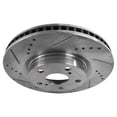thumbnail image 6 of New Cross-drilled Brake Disc Compatible With Lexus Pontiac Scion Vibe AWD 4 Cyl 2.4L tC Base 4 Cyl 2.5L Vibe GT 2.4L 2006-2018 By 31434 31551 44582 44748 145713 0833163, 6 of 8