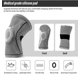 thumbnail image 4 of Knee Pain Pads, Ultra Knee Elite Knee Compression Cuff Silicone And Spring Support, Medical Grade Knee Patella Protectora Pair Xl, 4 of 5