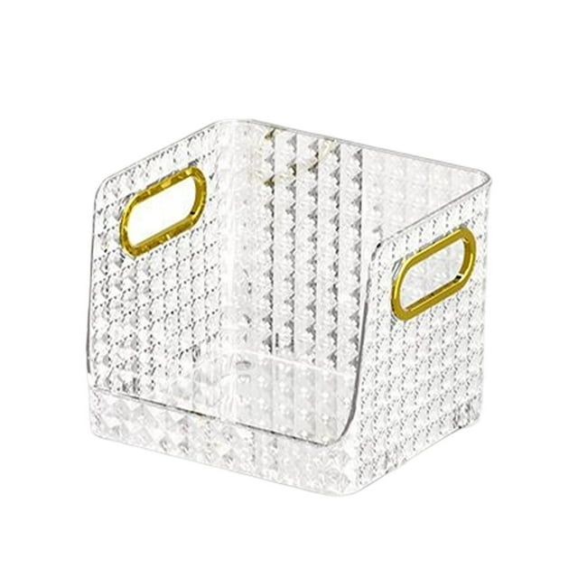 Soporte de escritorio para maquillaje Yuyangstore vitrina cosmética transparente