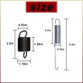 thumbnail image 4 of 3 Pcs WP63907 Ressort de Suspension, 1 pcs W10250667 Ressort de Contrepoids, 3 Pcs 285744 Kit de Machine à Laver Compatible avec Kenmore Whirlpool Pièce de Rechange, 4 of 6