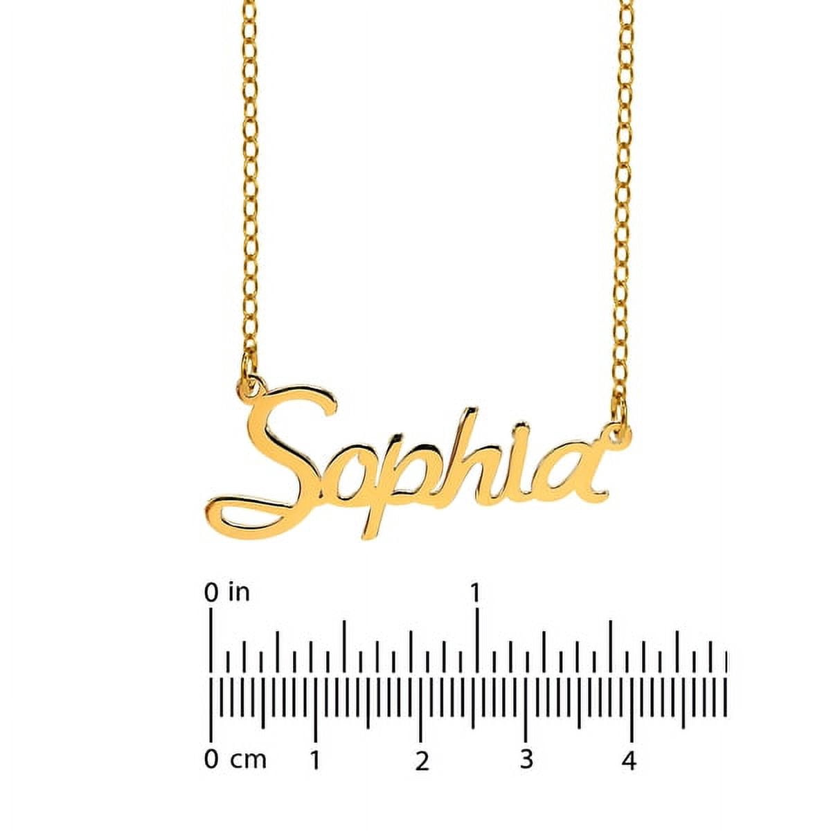 Personalized Script Name Necklace