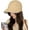 Light Khaki, variant on Fleece Bucket Hat for Women Wide Brim Baseball Cap Casual Equestrian Hat Soft Warm Winter Cap Skull Cap Fall Winter