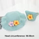 thumbnail image 2 of Sombrero de mujer con circunferencia de 56-58 cm, sombrero de paja de verano y conjunto de bolso de paja, sombrero de playa, 2 of 5