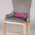 thumbnail image 4 of Everything Comfy Leopard Print Decorative Pillow, 16x6 Inch, Pink,, 4 of 4