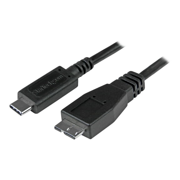 StarTech.com USB31CUB50CM Black USB-C to Micro-B Cable