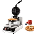 thumbnail image 1 of Waffle Maker VEVOR Commercial Round 1300W Stainless Steel, 1 of 9