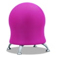 thumbnail image 1 of Pemberly Row Chaise-Ballon Contemporaine en Tissu de Polyester Rose, 1 of 2