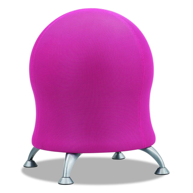 Pemberly Row Chaise-Ballon Contemporaine en Tissu de Polyester Rose