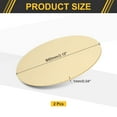thumbnail image 2 of Uxcell Brass Round Plate, Brass Round Disc Blank Round Metal Sheet Copper Circle Disc for Metal Stamping DIY Crafts 1mm x 80mm 2, 2 of 6