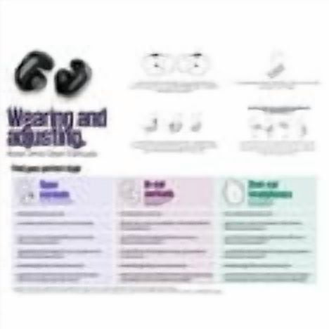 Ultra Open Earbuds, Immersive Audio Open Ear Earbuds, Clip on Earbuds for Comfort, Running Earbuds with OpenAudio for Awareness, Up to 48 Hours of Battery Life