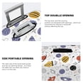 thumbnail image 5 of Xecao Rocket Planets print Elastic Luggage Cover, with double-sided print , is perfect for travel, business, and daily use, 5 of 9