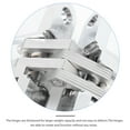 thumbnail image 4 of unbranded Bisagra Reforzada Para Puertas Plegables Con Material Zinc Y Plata, 4 of 5