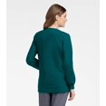 thumbnail image 1 of Landau Veste de Gommage Classique pour Femmes, Coupe Décontractée, Col Rond, 4 Poches, 1 of 6