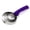Purple, variant on Jeffers Equine Reversible Shedding Curry Comb for Horses, Dual Stainless Steel Spring Teeth, 2-Sided Grooming Brush, Spring Action Rotating Head, Deep Cleaning Coat Grooming, Plastic Grip Handle, Red