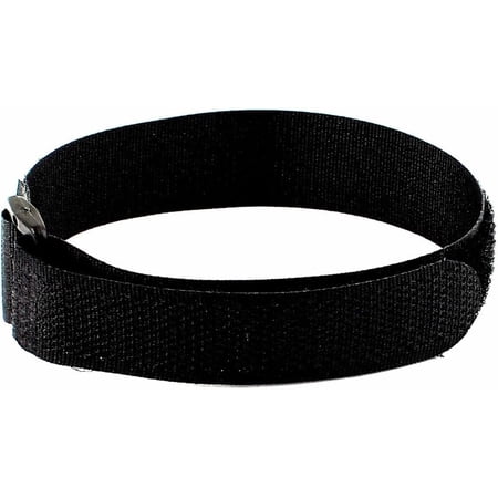 16MM Nylon Hook And Loop Wrap Around Slip Thru Sport Wrap Watch Band 9 inches Long Adjustable Comfort