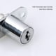 thumbnail image 3 of Cerradura 16/19 mm Gabinete Estable Archivador Cerraduras Herrajes para muebles (16 mm) Plata Wdftyju Libre de BPA, 3 of 4