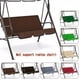 thumbnail image 2 of Funda para silla de columpio Silla de columpio de jardín al aire libre Funda protectora impermeable a prueba de polvo para asiento, Café Inevent HA005111-06, 2 of 6