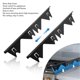 thumbnail image 3 of 2 Pairs Stainless Steel Stove Gap Covers, Heat Resistant, Easy to Clean, Adjustable Length from 13.78 to 27.17 Inches, 3 of 4