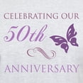 thumbnail image 3 of CafePress - 50Th Anniversary (Butterfly) Light T Shirt - Men's Classic Graphic T-Shirt, 3 of 4