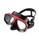 thumbnail image 4 of Máscara de buceo, equipo de snorkel, equipo de rendimiento a prueba de fugas, gafas de natación, máscara de buceo para buceo subacuático. Rojo negro, 4 of 8