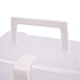 thumbnail image 3 of Caja de almacenamiento a prueba de agua y polvo, organizador de artículos diversos de PP transparente, tamaños pequeños y grandes para el hogar, la oficina, el baño, solución de almacenamiento limpia, 3 of 8