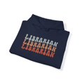 thumbnail image 4 of Librarian Hoodie, Gifts, Hooded Sweatshirt, 4 of 4