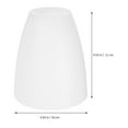 thumbnail image 2 of LOLIPPYY Torchiere Lamp Shade Replacement Plastic Cover for Study 1Pack, 2 of 8