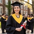 thumbnail image 6 of V Shape Choir Stole University Graduation Choir Honor Sash Master's Graduate Doctoral Attire Stoles Accessories, 6 of 7