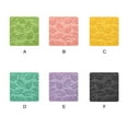 thumbnail image 2 of Posavasos de silicona Cateissary resistente al calor almohadilla reutilizable hoja gris, 2 of 6
