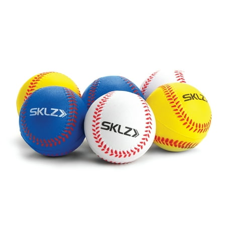 UPC: 0038472126867 | SKLZ Foam Training Baseballs for Baseball Training  6-Pack
