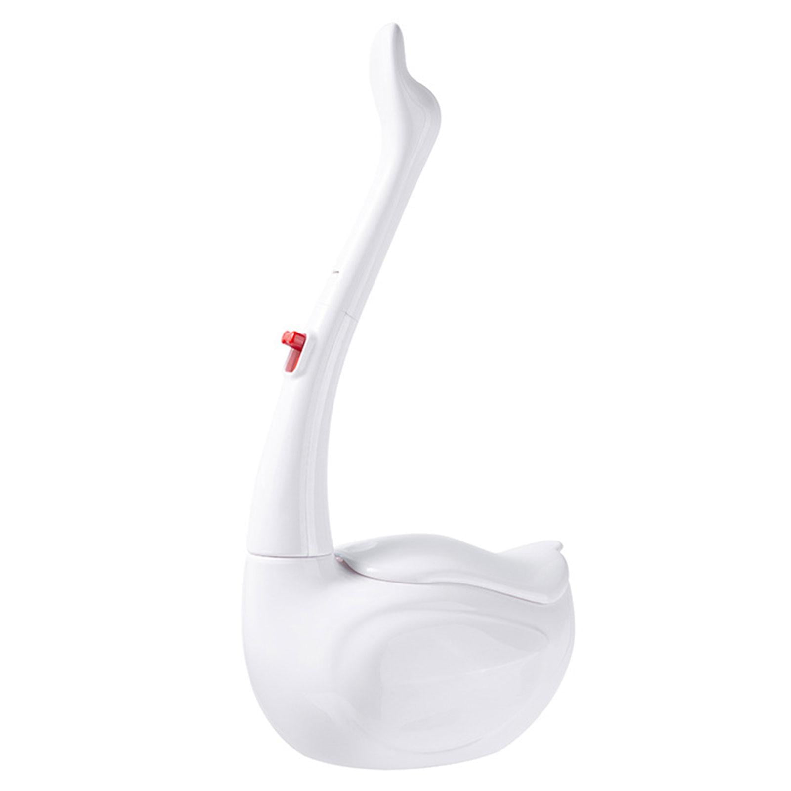 Toilet Bowl Brush and Holder Standable Self Contained Cleaning Fliud