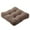 Coffee, variant on 1 PCS Fluffy Sherpa Fleece Chair Cushion Soft Round Seat Cushion Chair Pad for Kitchen, Dining Room, Office, Tatami 18"x18"x4.7"