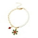 thumbnail image 4 of JETSHARK regalos de Navidad joyería pulsera de perlas Santa Claus copo de nieve alce árbol de Navidad calcetín pulsera pulsera de Navidad, 4 of 4