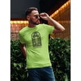 thumbnail image 2 of Outline Zodiac Sign Scorpio T-Shirt Men -Image by Shutterstock, Male 4X-Large, 2 of 4