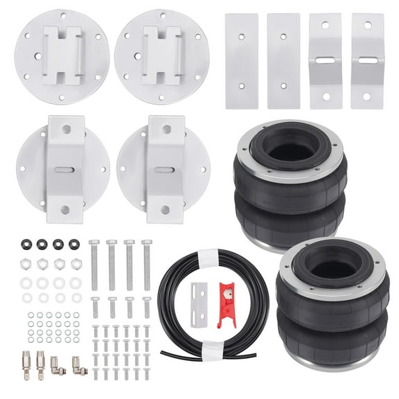 maXpeedingrods 5600 lbs Rear Air Suspension Bags Kit for Mercedes-Benz Sprinter VW Crafter 4X2 1995-2021 Single Rear Wheel with 3″ Axle Tube.