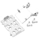 thumbnail image 1 of Accesorios RC, Bandeja de batería de aleación de aluminio Juego de soporte ESC Bandeja de batería con soporte ESC Artesanía superior, 1 of 9