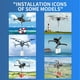 thumbnail image 5 of Lanzamiento aéreo universal de drones Rc para dispositivos de entrega de carga útil de drones Sistema de liberación de pesca Escena de boda, herramienta de búsqueda y rescate (capacidad de 1,6 libras), 5 of 5