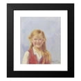 thumbnail image 2 of Hans Dahl 15x17 Black Modern Framed Museum Art Print Titled - Portrait of a Young Girl (1921), 2 of 5