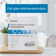 thumbnail image 3 of McKesson Premium Microscope Slides, Extra-Frosted Glass - 25 mm x 75 x 1 mm, 1440 Ct, 3 of 8
