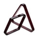 thumbnail image 5 of 2 x Juego de estantes para bolas de billar Estante triangular de bolas de estilo vintage Sólido bolas para Rojo Sharpla Estante Triángulo, 5 of 8