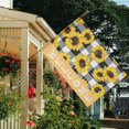 thumbnail image 3 of Spring Summer Sunflower Garden Flag 28x40 Inch Double Side for Outdoor Courtyard Garden Decor Flowers Welcome Holiday Flag for Outside Decoration, 3 of 6