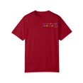 thumbnail image 2 of NAMTYQX Women's Blouses Short Sleeve Cool Fashion Gemustertes Crewneck Patterns Plus Size Loose Stretchy Plus Size Blouses for Women Red Size 3XL, 2 of 4