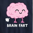 thumbnail image 3 of Instant Message - Brain Fart - Toddler & Youth Crewneck Fleece Sweatshirt, 3 of 6