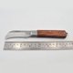 thumbnail image 5 of Cuchillo de injerto/cuchillo de brote/cuchillo de podar/hoja recta portátil de acero inoxidable para huerto y cuchillo con hoja de halcón, 5 of 5