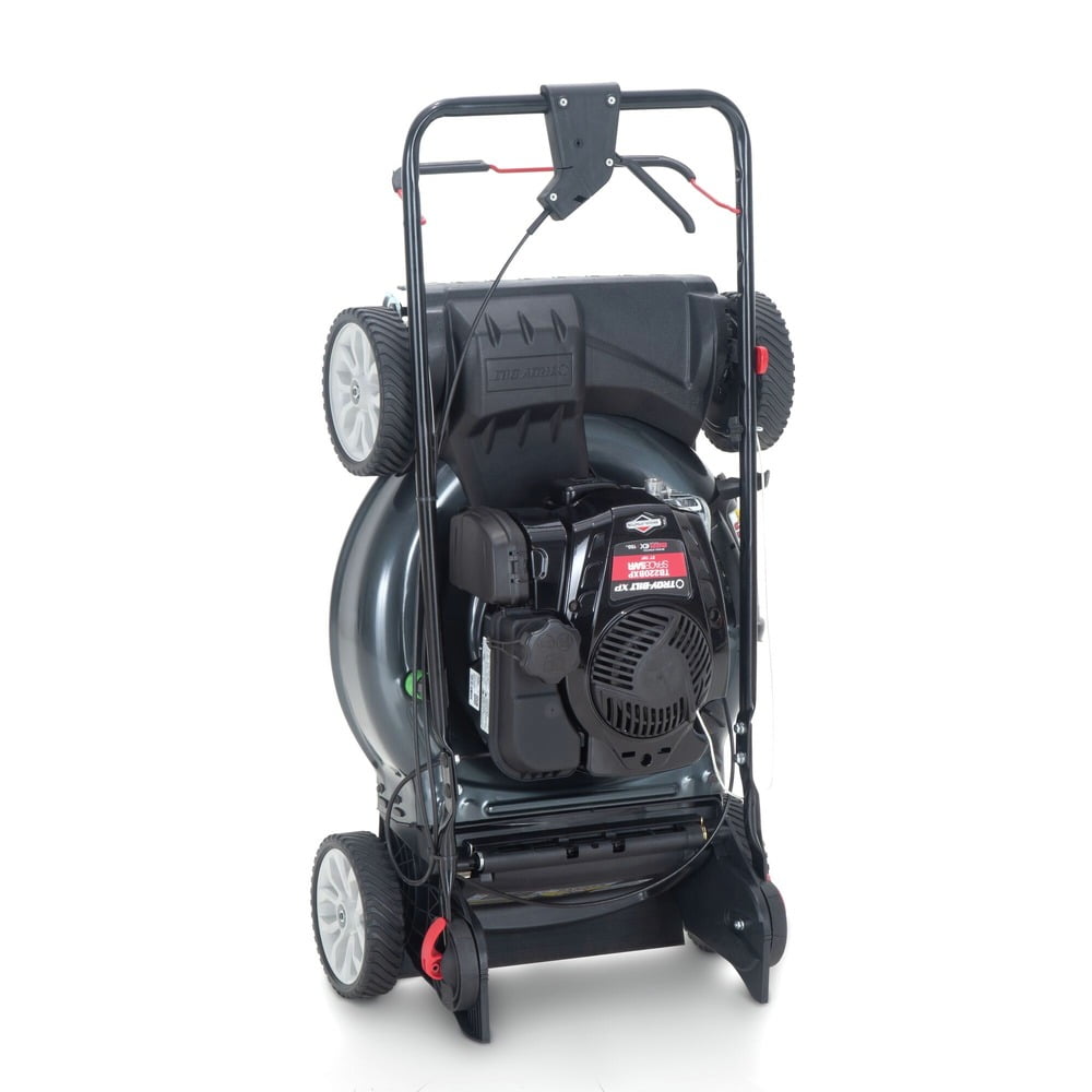 Troy-Bilt 21” 150cc 3-Cycle Gas Powered Front Wheel Drive Self-Propelled Lawn Mower, with Rear Bag
