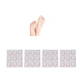 thumbnail image 1 of Almohadillas de Maíz de esponja, Buena Amortiguación Liviana 4 Hojas 36 CUENTAS DE LA TELA DE FORRO PARA EL BUN, 1 of 7