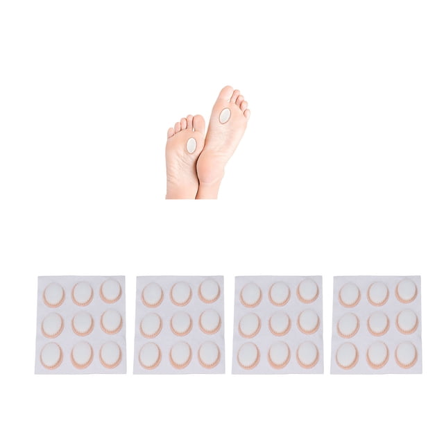 Almohadillas de Maíz de esponja, Buena Amortiguación Liviana 4 Hojas 36 CUENTAS DE LA TELA DE FORRO PARA EL BUN